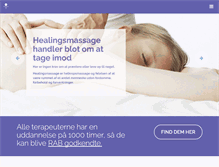 Tablet Screenshot of healingsmassage.com